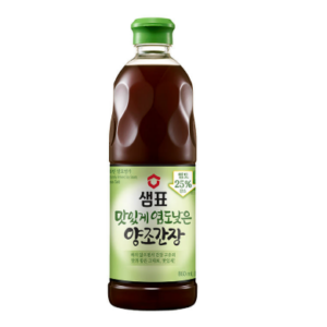 샘표 맛있게염도낮은 양조간장 860ML